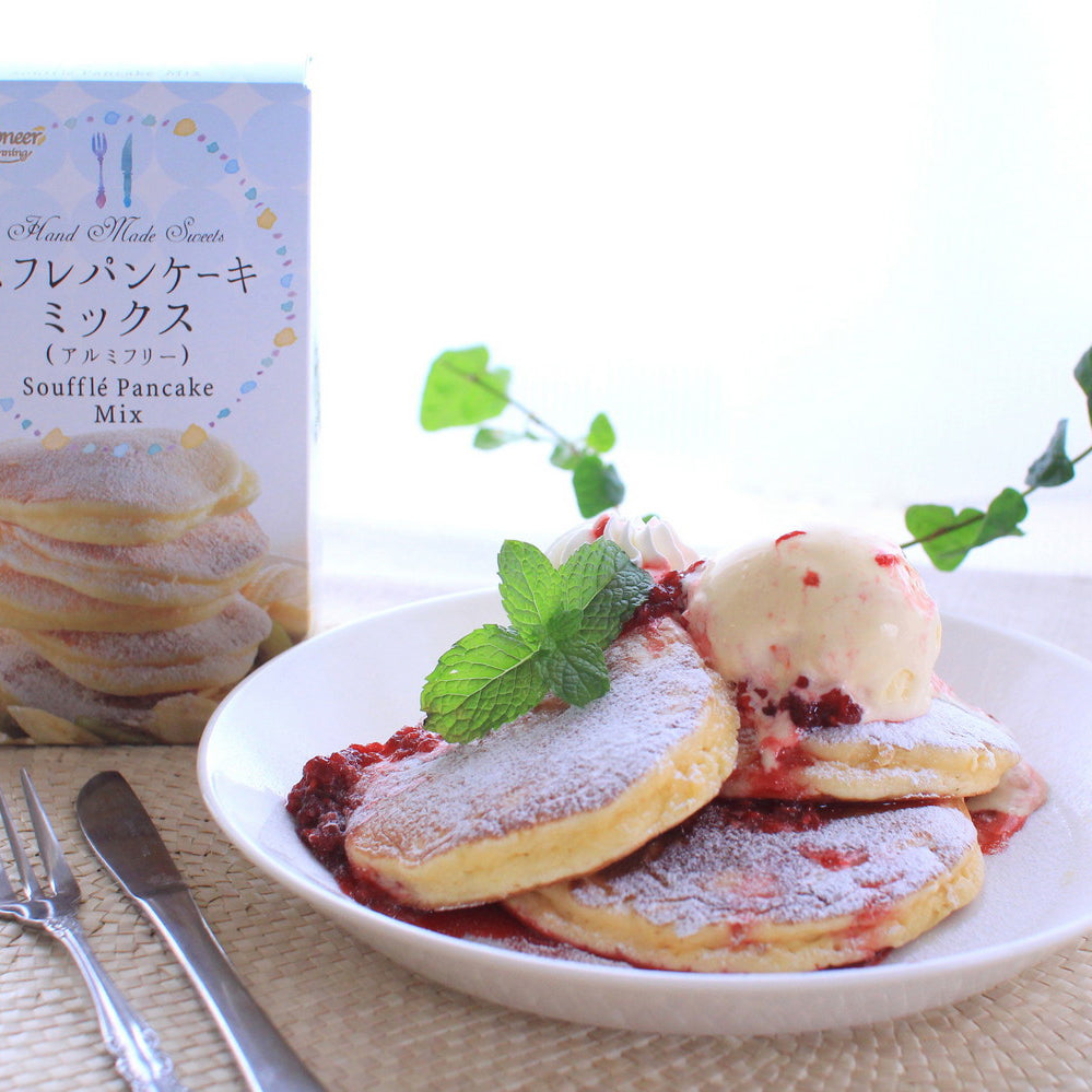 スフレパンケーキミックス(アルミフリー) 250g【製菓材料】