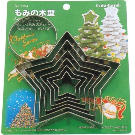 もみの木型 クリスマスクッキー型 抜き型 クッキー抜き型 クッキー型抜き