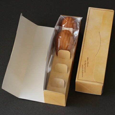 【洋菓子用ギフト箱】ギフト箱 カームイエロー5 5枚入