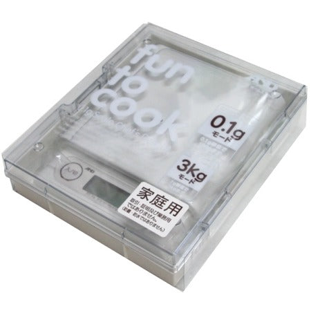 A&D デジタルホームスケールUH-3201 ホワイト パン作り道具