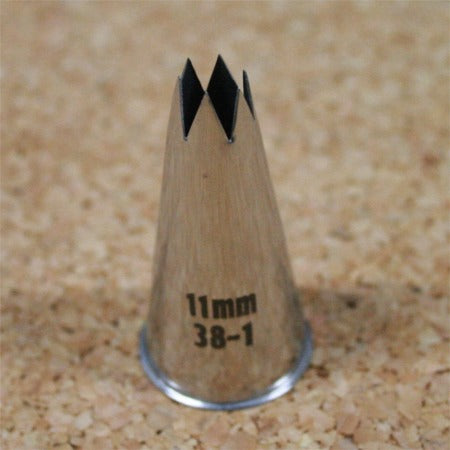 【在庫一掃】18-8口金 直6切11mm 38-1