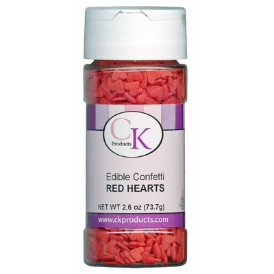 CK スプリンクル レッドハート 【製菓材料】