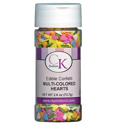 CK スプリンクル カラフルハート 【製菓材料】