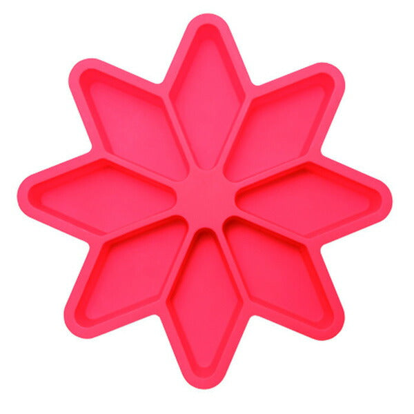 【50%OFFクーポン付き】パボーニ シリコン型 スター8-レッド シリコンモールド お菓子型 ケーキ型 焼き型 可愛い 洋菓子型 焼型 製菓道具 FRT158-RSA(クリスマス) バレンタイン ホワイトデー 手作り