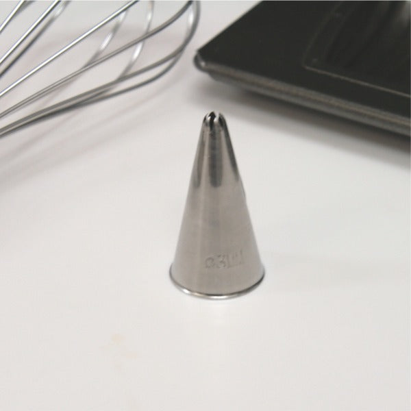 シームレス口金花 6切φ3mm C3 絞り口金 ケーキ デコレーション ケーキ作り お菓子作り 道具 製菓道具