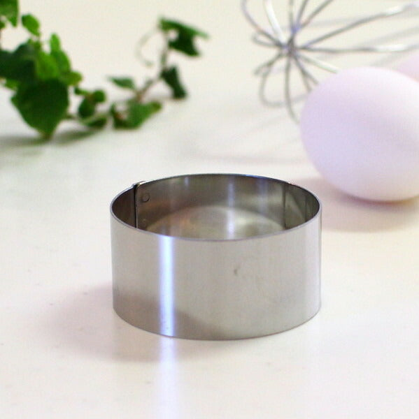 セルクル φ60XH30mm 【浅井商店オリジナル】18-0厚口 丸セルクル型 丸型