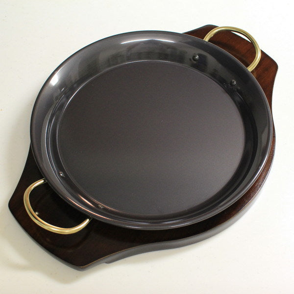 鉄ブルーテンパー パエリア鍋 26cm