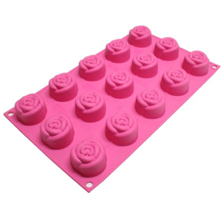 Pavoniシリコンモールド ミニローズ15P