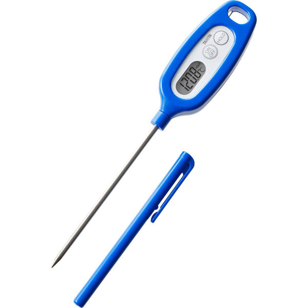 タニタデジタル温度計 TT-508NBL TANITA 料理用スティック温度計 ブルー -50℃~250℃ /クッキング温度計/料理用温度計/調理用温度計