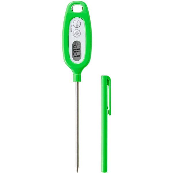 タニタデジタル温度計 TT-508NGR TANITA 料理用スティック温度計 グリーン -50℃~250℃ /クッキング温度計/料理用温度計/調理用温度計