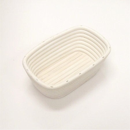 天然籐素材】NEW発酵かご レクタングル 165X100XH62mm No.10 パン作り道具