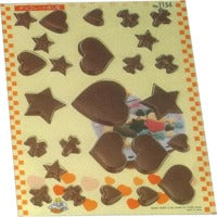 チョコレート流型　ミックス