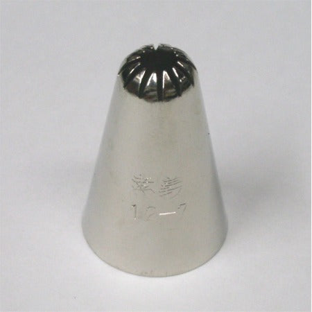 星12切口金単品 #1～#10 絞り口金  ケーキ デコレーション ケーキ作り お菓子作り 道具 製菓道具