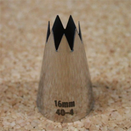 【在庫一掃】18-8口金　直６切16mm　40-4