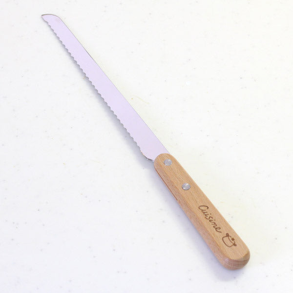 Cuisine キュイジーヌ ブレッドナイフ ビニールサヤ入 SALUS/セイラス パンナイフ パン切り包丁 パン用ナイフ パンスライサー/
