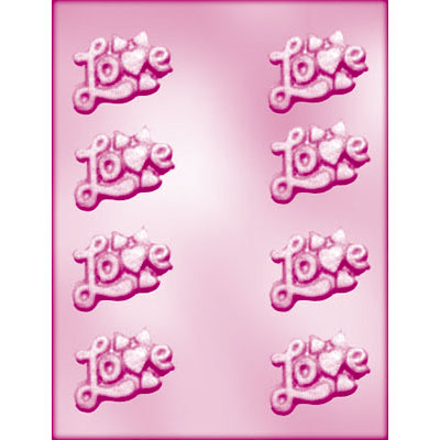 CK チョコレート型 Loveロゴ