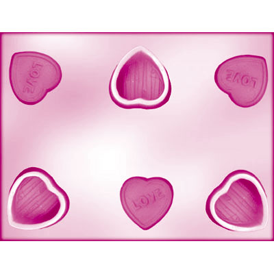 CK チョコレート型 BOX/ちっちゃめLoveハート箱
