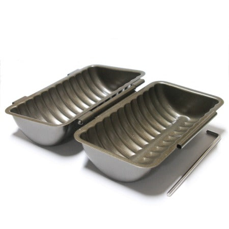 【浅井商店オリジナル！】 スーパーシリコン加工 合せトヨ型　小 ラウンドパン型 丸型 丸い 食パン型 丸パン型 空焼き不要 合わせトヨ型 空焼き不要 合わせトヨ型 パン作り道具