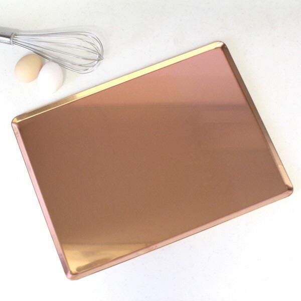 ハードパンのための銅天板　405X300XＨ10mm　t=1.5mm/フランスパン/カンパーニュ/ベイキング天板