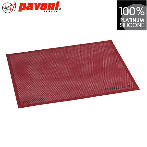 【50%OFFクーポン付き】 パボーニ  シリコンモールド Pavoni フォロシル43 チョコ型 シリコン型 可愛い 洋菓子型 焼型 製菓道具 MICRO PERFORATED_PAD_380_300