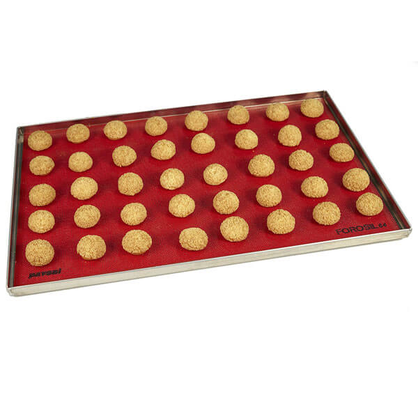【50%OFFクーポン付き】 パボーニ  シリコンモールド Pavoni フォロシル43 チョコ型 シリコン型 可愛い 洋菓子型 焼型 製菓道具 MICRO PERFORATED_PAD_380_300