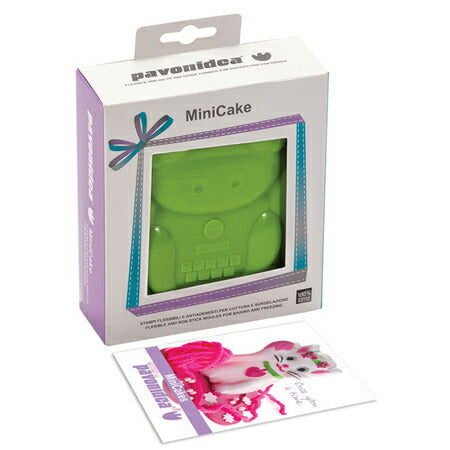 【50%OFFクーポン付き】パボーニ シリコン型 minicake フロッグ シリコンモールド お菓子型 ケーキ型 焼き型 可愛い 洋菓子型 焼型 製菓道具 FRT176 バレンタイン ホワイトデー 手作り