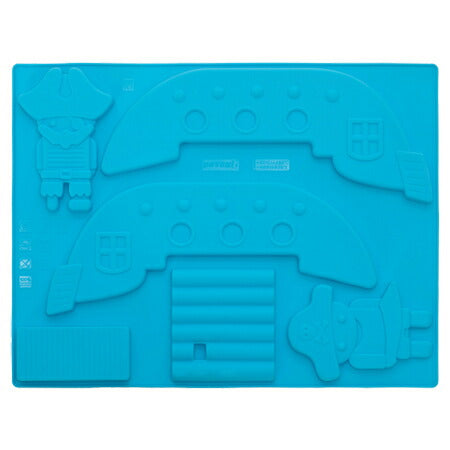【50%OFFクーポン付き】 パボーニ シリコン型 パイレーツ シリコンモールド お菓子型 ケーキ型 焼き型 可愛い 洋菓子型 焼型 製菓道具 FRT179 バレンタイン ホワイトデー 手作り