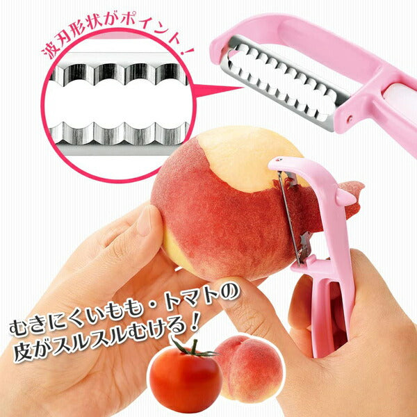 フルベジ もも トマ ピーラー 下村工業 便利な調理器具・キッチン用品