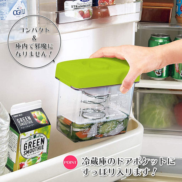 フルベジ 漬物器（ドアポケットサイズ） 下村工業 便利な調理器具・キッチン用品