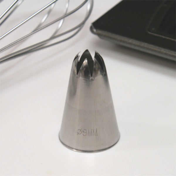シームレス口金花　7切φ9mm　C9 絞り口金  ケーキ デコレーション ケーキ作り お菓子作り 道具 製菓道具