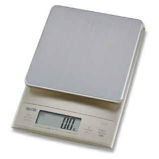 タニタ デジタルクッキングスケール KD-321 (シルバー) キッチンスケール デジタルスケール 0.1g パン作り お菓子作り イースト計量