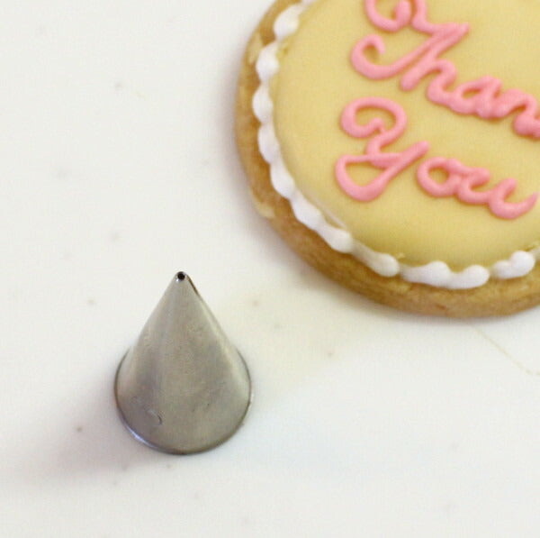 シームレス糸口金　#00  絞り口金  ケーキ デコレーション ケーキ作り お菓子作り 道具 製菓道具