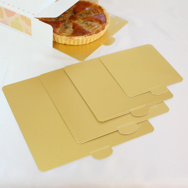 【ケーキ箱用台紙】四角金台紙 ロック無 7号 5枚入