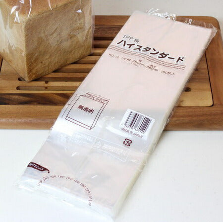 １斤用食パン袋　IPP規格袋　KO-12　100枚入 パン ラッピング 手作り
