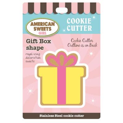 American sweets　クッキー型　ギフトボックス 抜型 抜き型