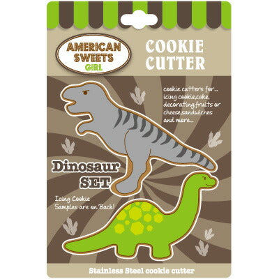 American sweets　クッキー型　恐竜ダイナソーセット 抜き型 クッキー抜き型 クッキー型抜き