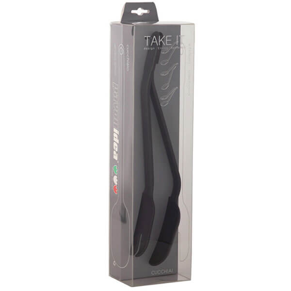 【50%OFFクーポン付き】パボーニ シリコンモールドPavoni テイクイット02 おしゃれ キッチン用品 調理器具SPOON_AND_SALAD_SPOON_SET