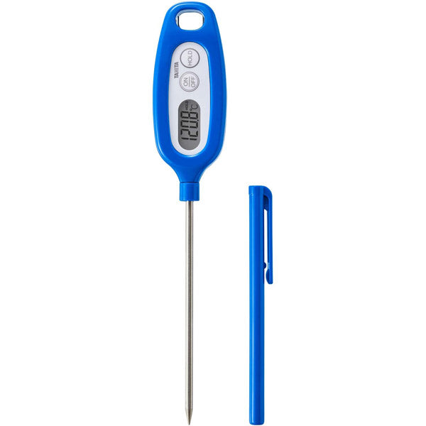 タニタデジタル温度計 TT-508NBL TANITA 料理用スティック温度計 ブルー -50℃～250℃ /クッキング温度計/料理用温度計/調理用温度計