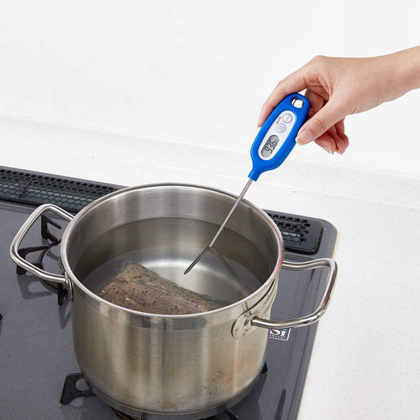 タニタデジタル温度計 TT-508NBL TANITA 料理用スティック温度計 ブルー -50℃～250℃ /クッキング温度計/料理用温度計/調理用温度計