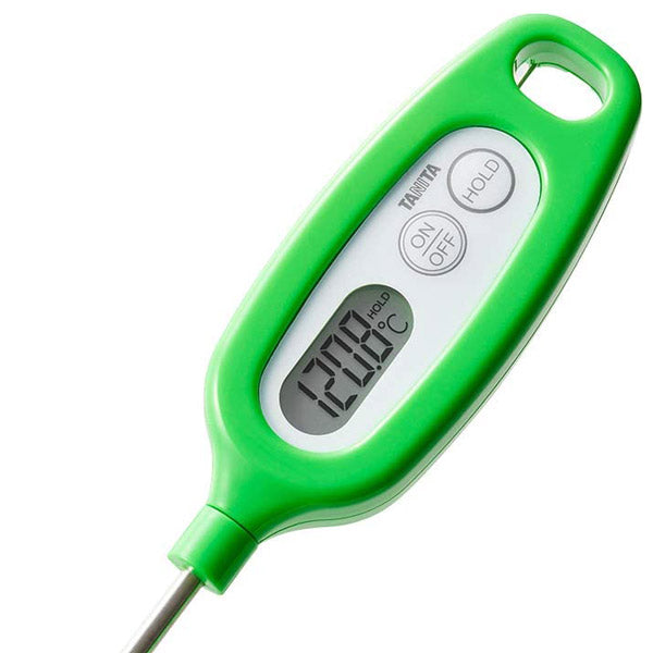 タニタデジタル温度計 TT-508NGR TANITA 料理用スティック温度計 グリーン -50℃～250℃ /クッキング温度計/料理用温度計/調理用温度計
