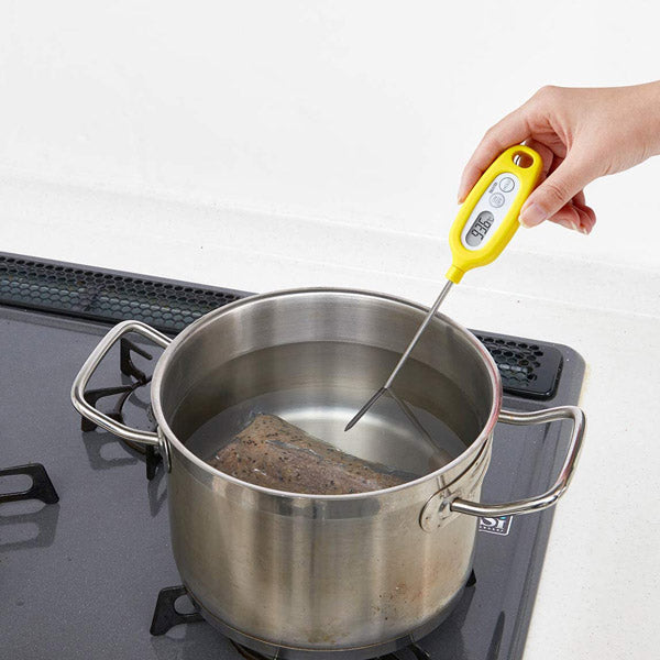 タニタデジタル温度計 TT-508NYL TANITA 料理用スティック温度計 イエロー -50℃～250℃ /クッキング温度計/料理用温度計/調理用温度計