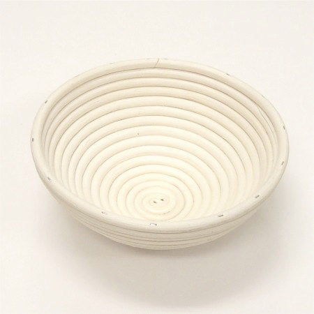 【天然籐素材】NEW発酵かご　丸　φ205mm　No.1M パン作り道具