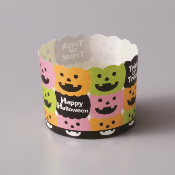 【ハロウィン】ペットマフィン　カラフルパンプキン　50枚入　[XM862]