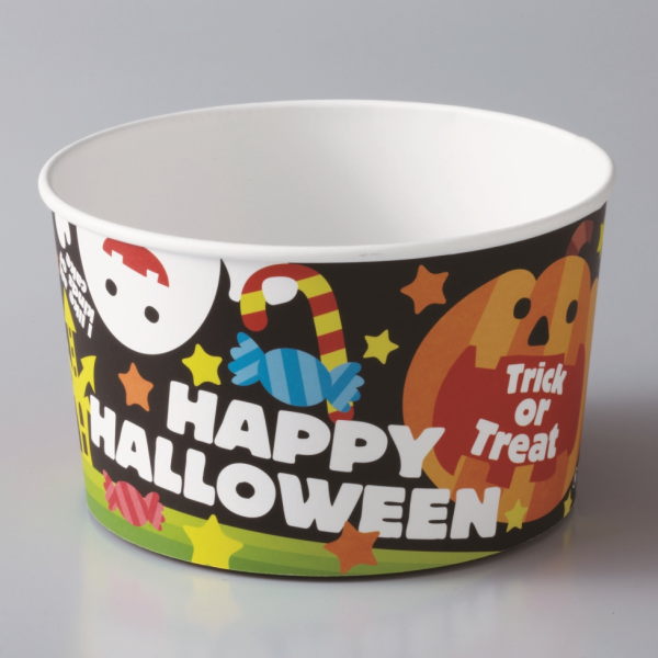 【ハロウィン】ロールフリーカップ　ハロウィーン　5枚入　[XS991]