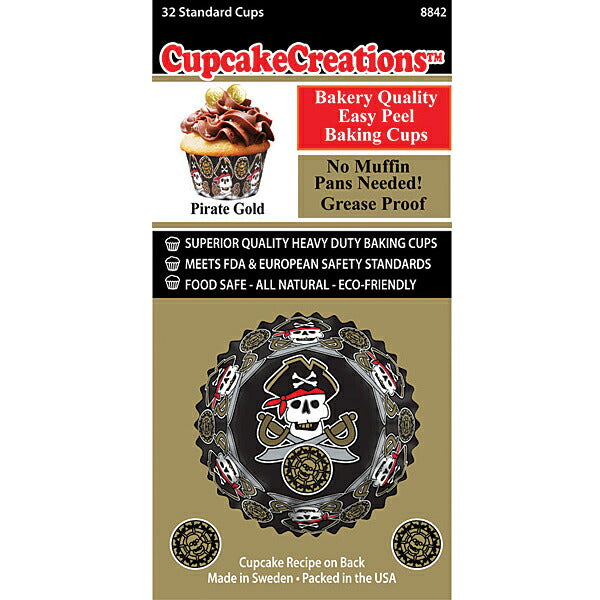 カップケーキクリエイション　パイレーツ　32枚入[ＳＩ8842]